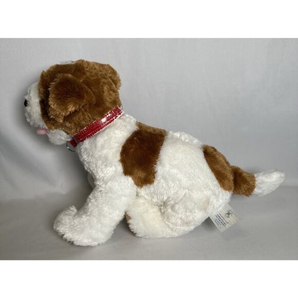 Build A Bear Mini Plush TERRIER Dog RED BANDANA Kennel Pals 2010 - Picture 5 of 8